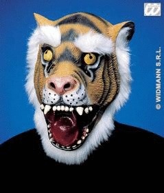 Tigermaske für Erwachsene Tier-Artikel Tiermasken für Erwachsene