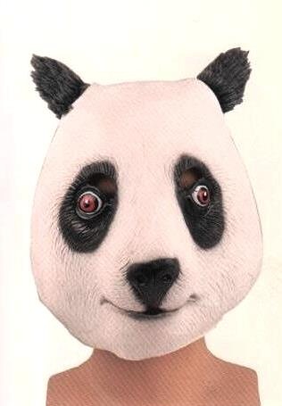 Pandamaske für Erwachsene Tier-Artikel Tiermasken für Erwachsene