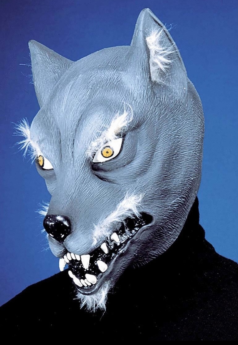 Wolsmaske Tier-Artikel Tiermasken für Erwachsene